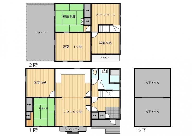 賃貸物件詳細 (追分花園戸建)