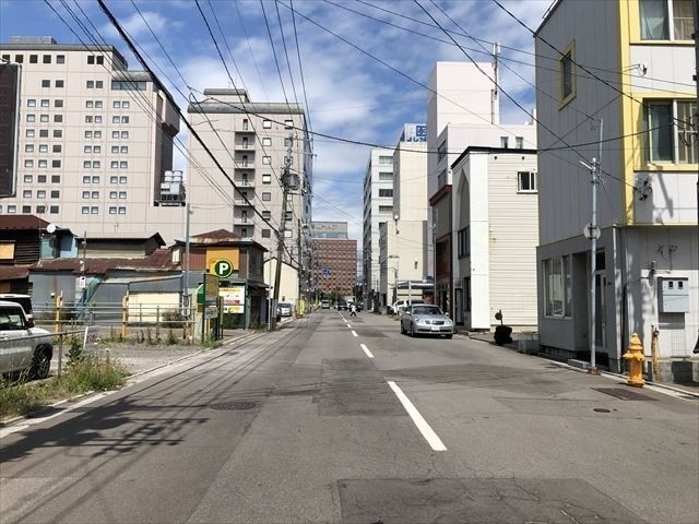 賃貸物件詳細 若松町8番月極駐車場 函館駅近く 大原学園裏 縦列2台