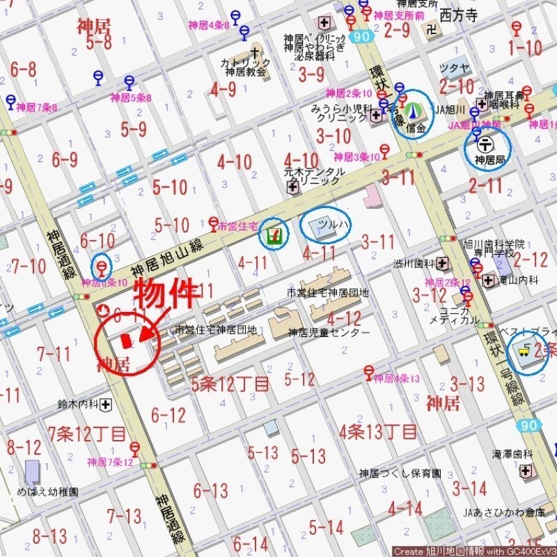 売買物件詳細 旭川市神居6条11丁目522 17