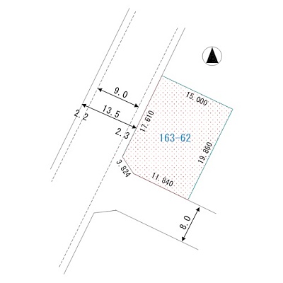 北海道函館市の土地 | 798万円 | 293.29m² | Akiyama house finder