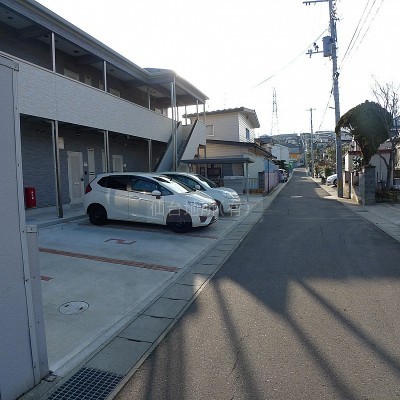 仙台市道に面する
