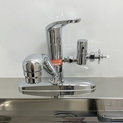食洗器水栓設置