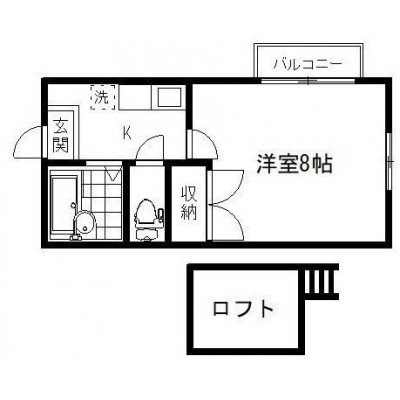 バストイレ別で広さ十分