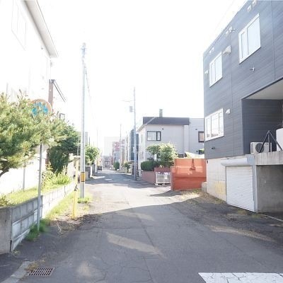 前面道路③