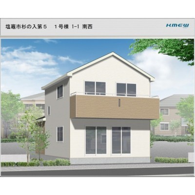 外観完成予定図★南西側