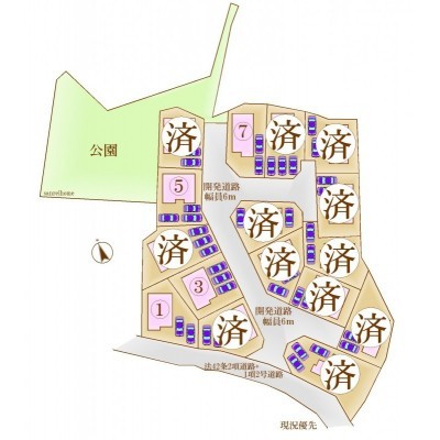 全体配置図★