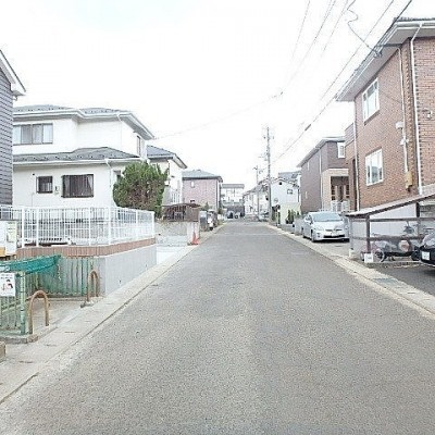 西側道路