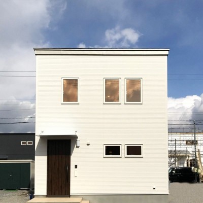 シンプルな外観