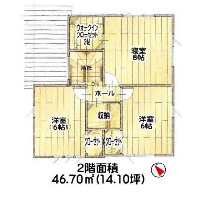 2階平面図
