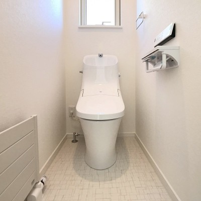 ウォシュレット一体型トイレユニットです。