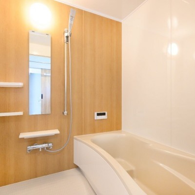 人造大理石採用のシステムバスです。