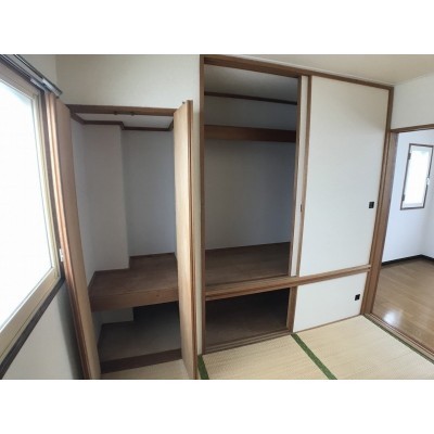 和室収納は充実しています