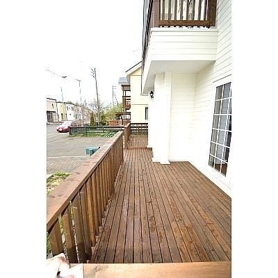 ウッドデッキ新品!