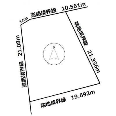 プランの自由度が高い土地です♪