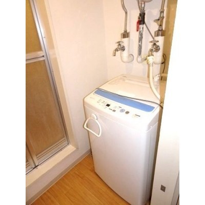洗濯機付き