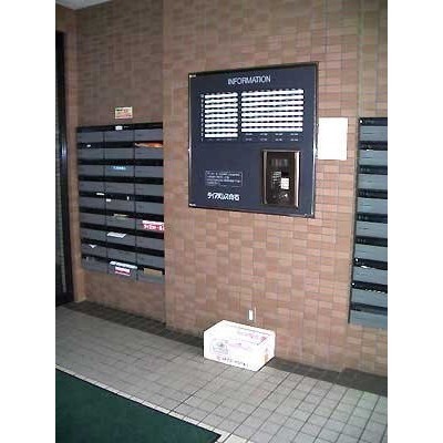 1F郵便受け、オートロック