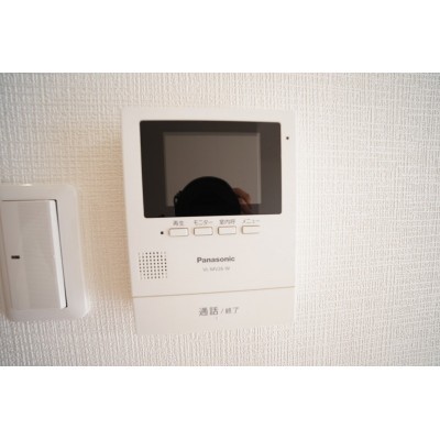 テレビインターホン付きです!