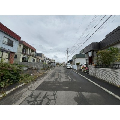 その他現地:前面道路(東側を撮影)