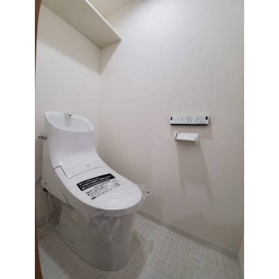 トイレも新品です
