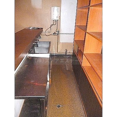 給排水・お手洗いはテナント内に完備♪