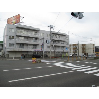 信号目の前♪