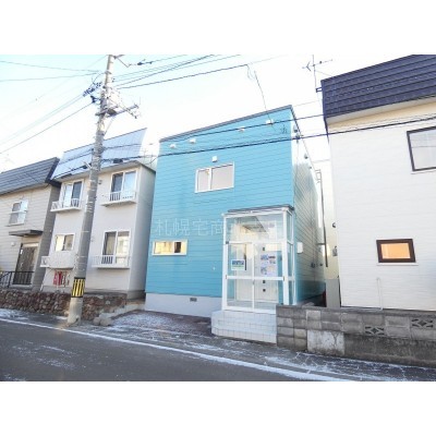 現地外観写真:外壁・屋根・灯油ボイラー塗装済み