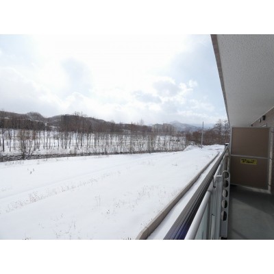 豊平川沿い