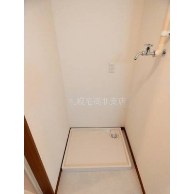 洗面台・洗面所:洗濯機置き場