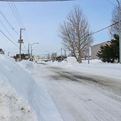 駐車場から出て左側景観