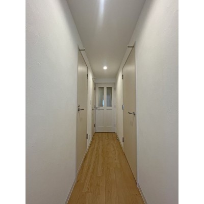 玄関へ通路