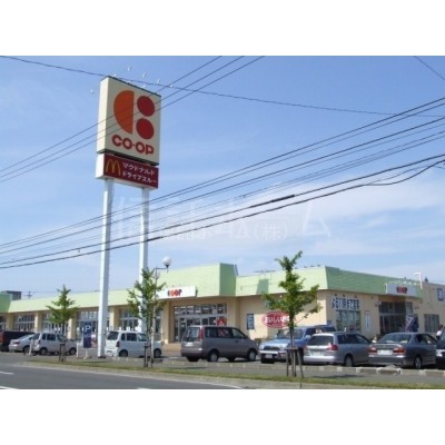 スーパー:コープさっぽろ新はっさむ店:377m