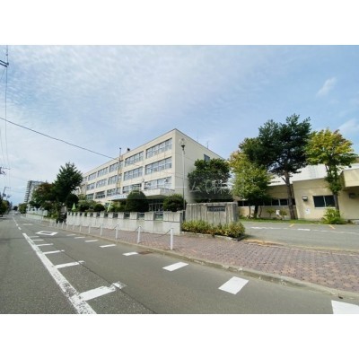 小学校:札幌市立ひばりが丘小学校:1043m