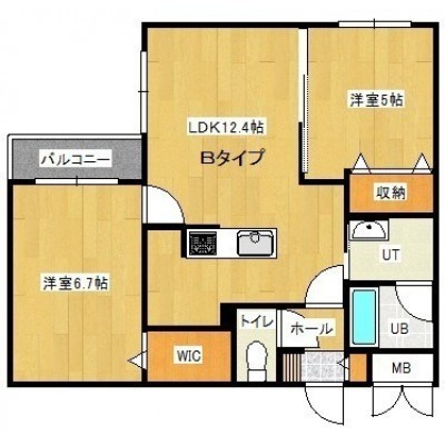 B 2号室