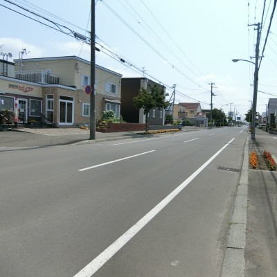 前面道路