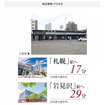 detached この地域の土地参考価格
北海道江別市大麻園町2-66