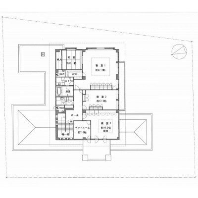 【2F平面図】※手書きの為、現況を優先致します。