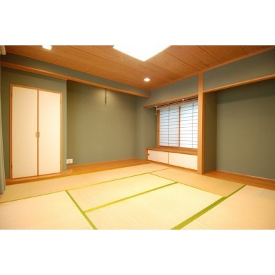 【1F和室】12.7帖ある和室は客間・寝室等多彩な使い道が。