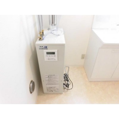 コロナ社製の新品ボイラーに交換しました。経済的な追い焚き機能