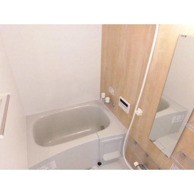 【リフォーム後浴室】新品のユニットバスに交換しました。水はけ