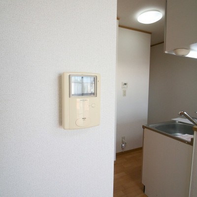 モニタホン付です。