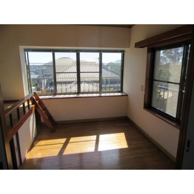 大きな窓からは明るい日差しがたっぷりです。