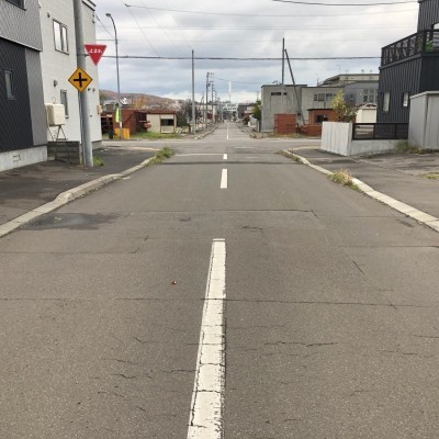 前面道路