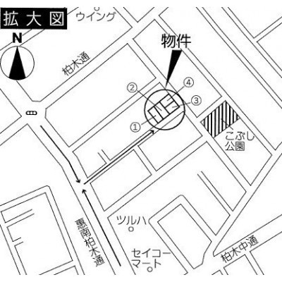 拡大図