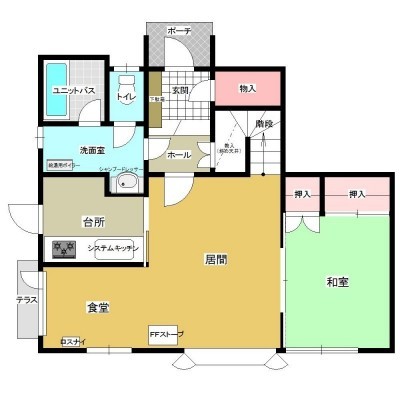 間取図面(1階)