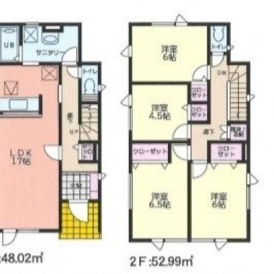 2号棟・間取り図