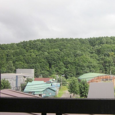 2階の窓から見える景色です!