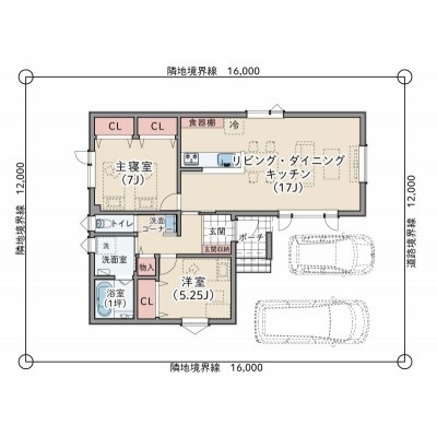 参考プラン 間取り図