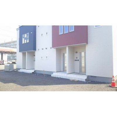 玄関前