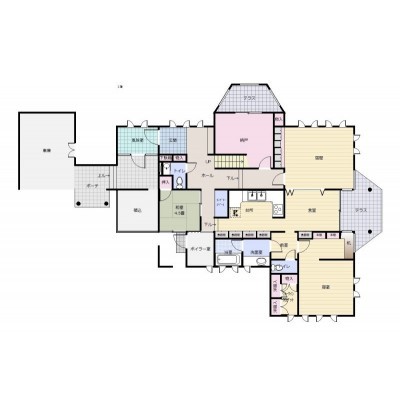 間取図1階