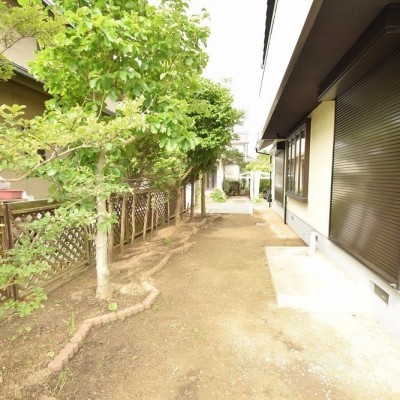 東南側の庭